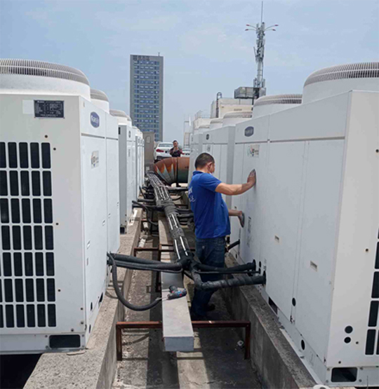 阳城中央空调制热和不制冷系统维修方法